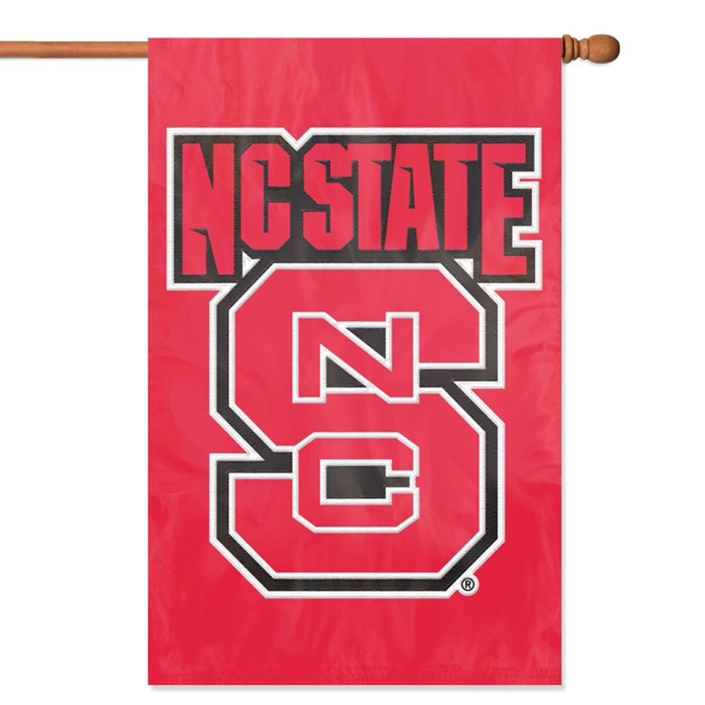 North Carolina State Wolfpack NCAA Applique Banner Flag (44x28)