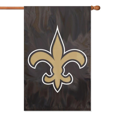 New Orleans Saints NFL Applique Banner Flag (44x28)
