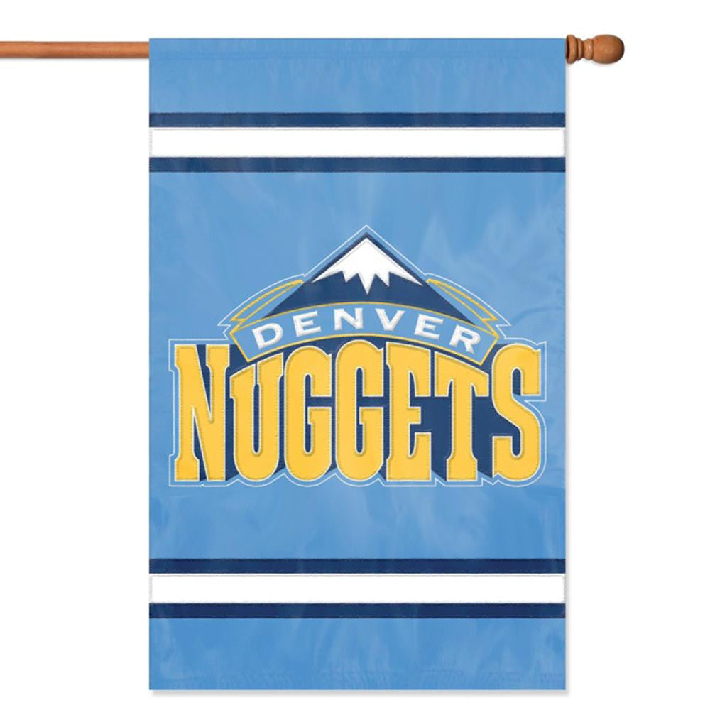 Denver Nuggets NBA Applique Banner Flag (44x28)
