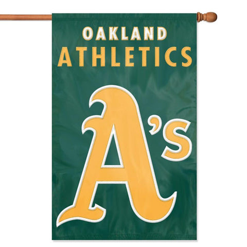 Oakland Athletics MLB Applique Banner Flag (44x28)
