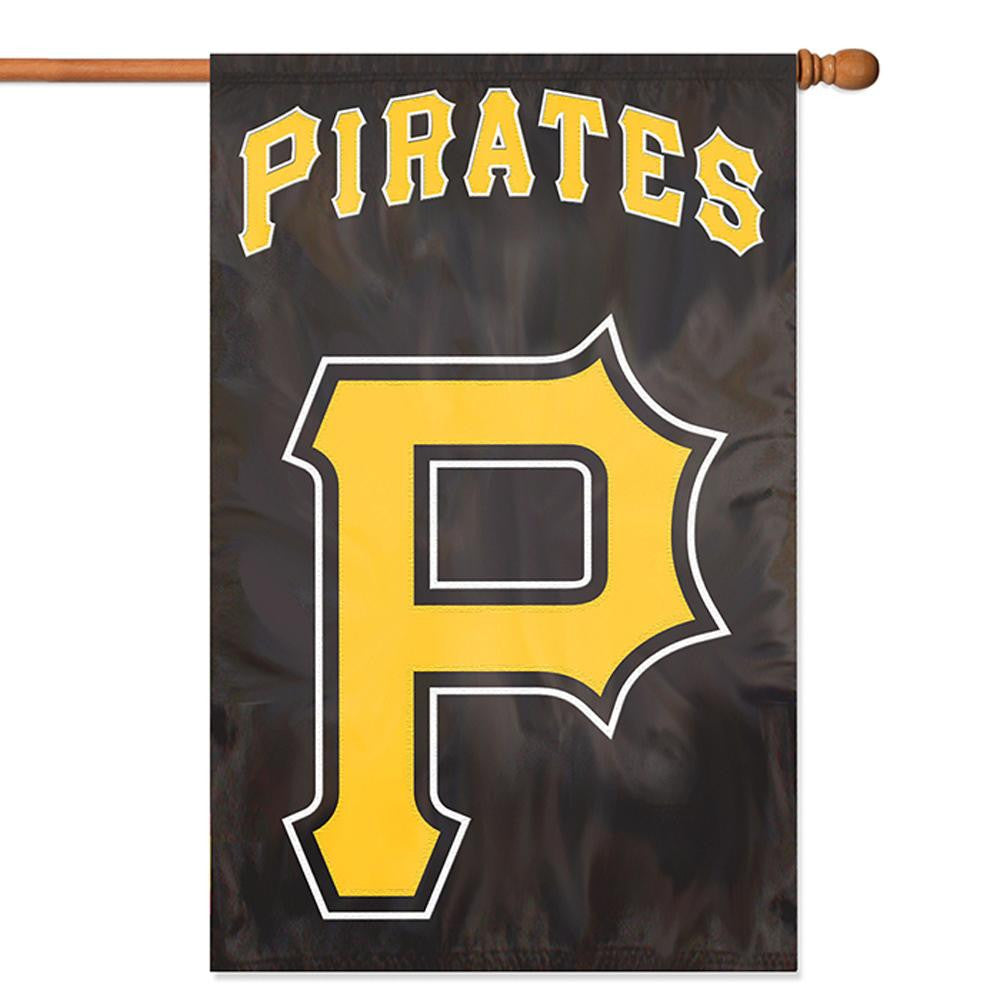 Pittsburgh Pirates MLB Applique Banner Flag (44x28)