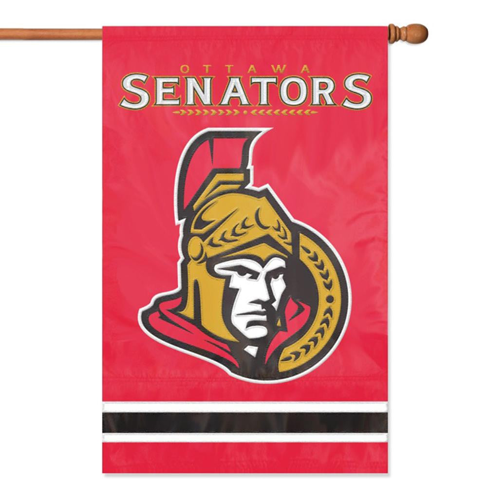 Ottawa Senators NHL Applique Banner Flag