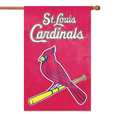 St. Louis Cardinals MLB Applique Banner Flag (44x28)