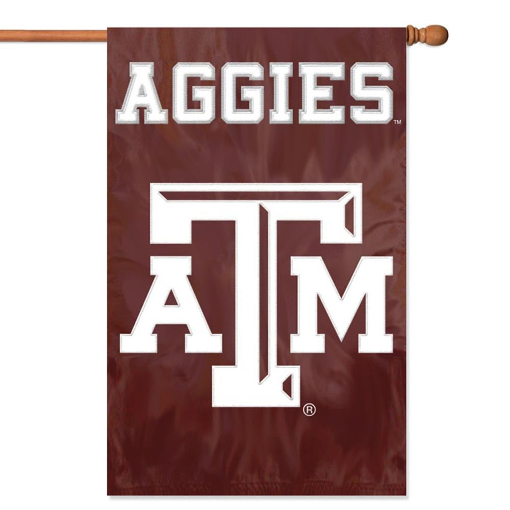 Texas A&M Aggies NCAA Applique Banner Flag (44x28)