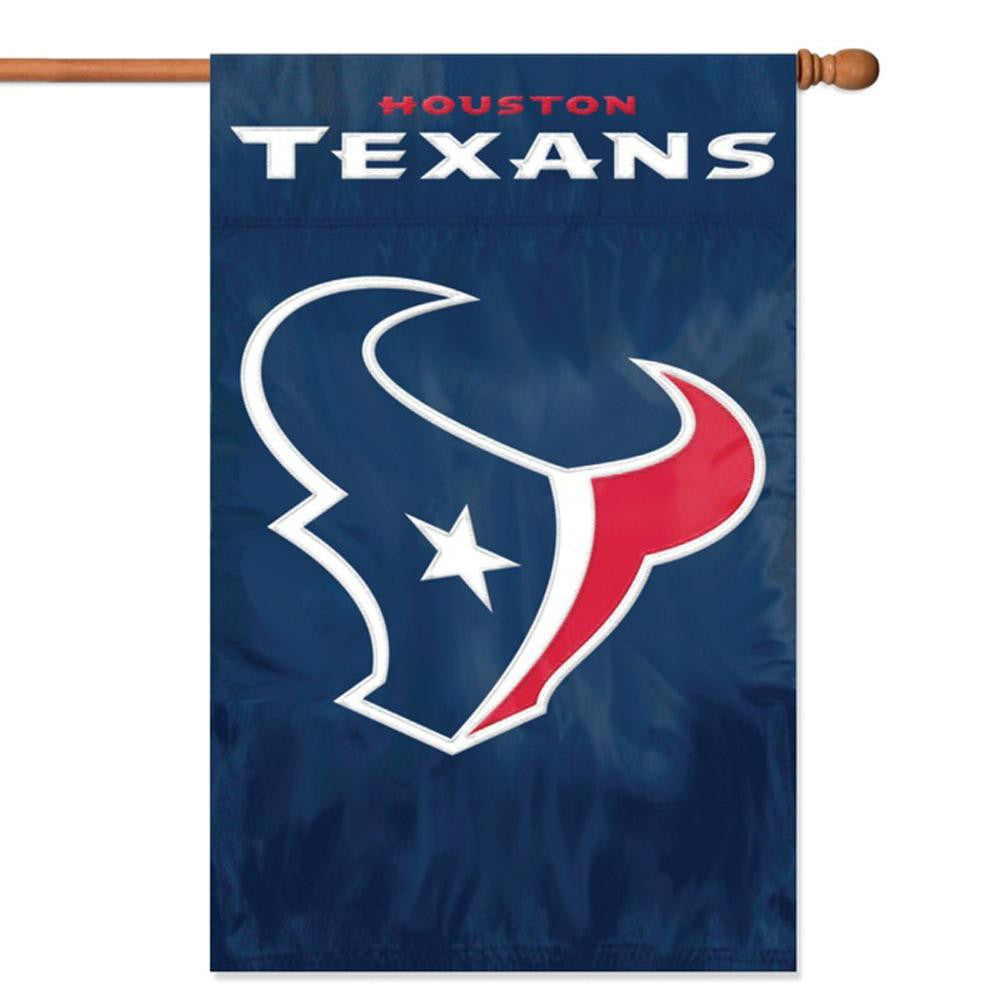 Houston Texans NFL Applique Banner Flag (44x28)