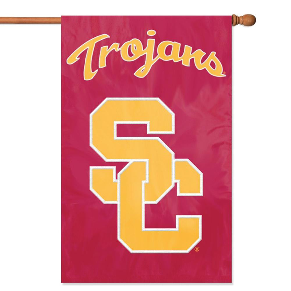 USC Trojans NCAA Applique Banner Flag (44x28) SC