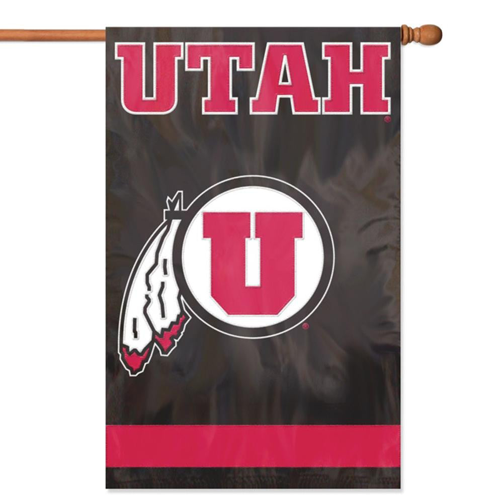 Utah Utes NCAA Applique Banner Flag (44x28)