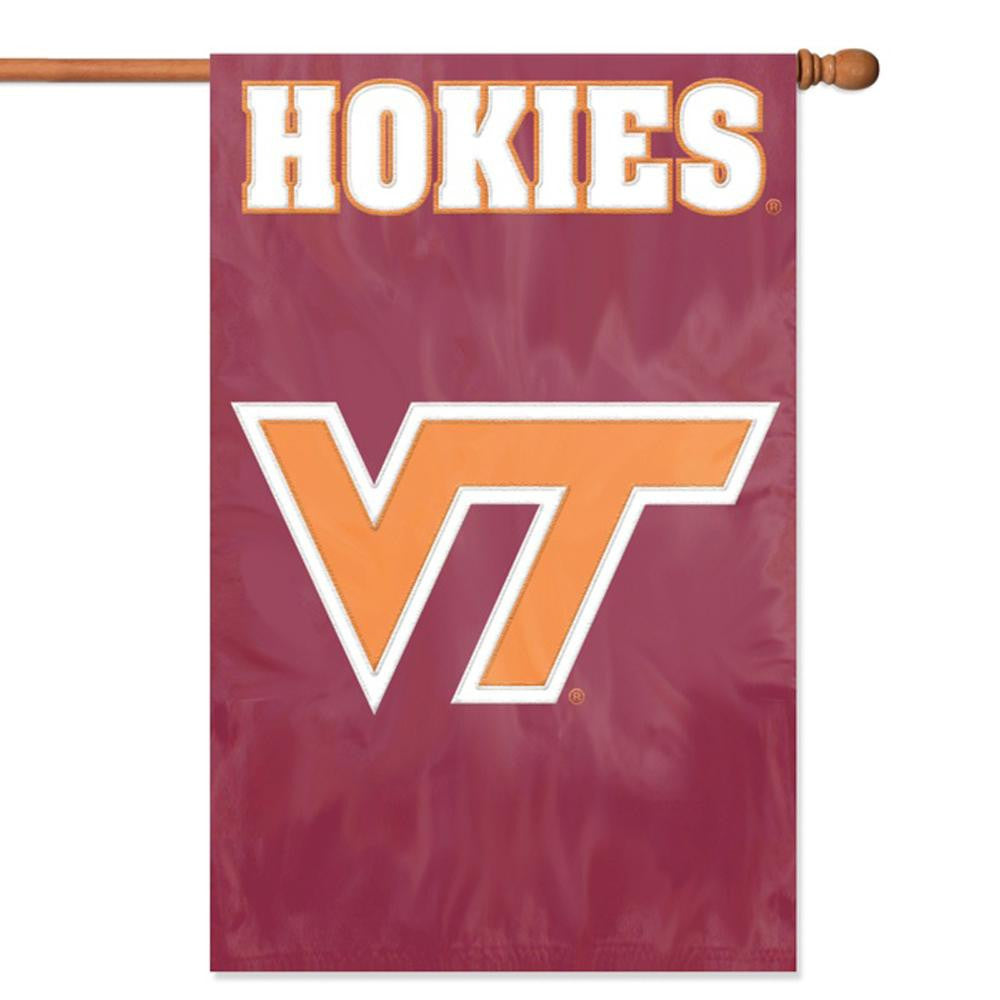 Virginia Tech Hokies NCAA Applique Banner Flag (44x28)