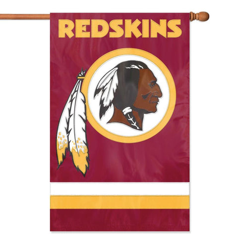 Washington Redskins NFL Applique Banner Flag (44x28)