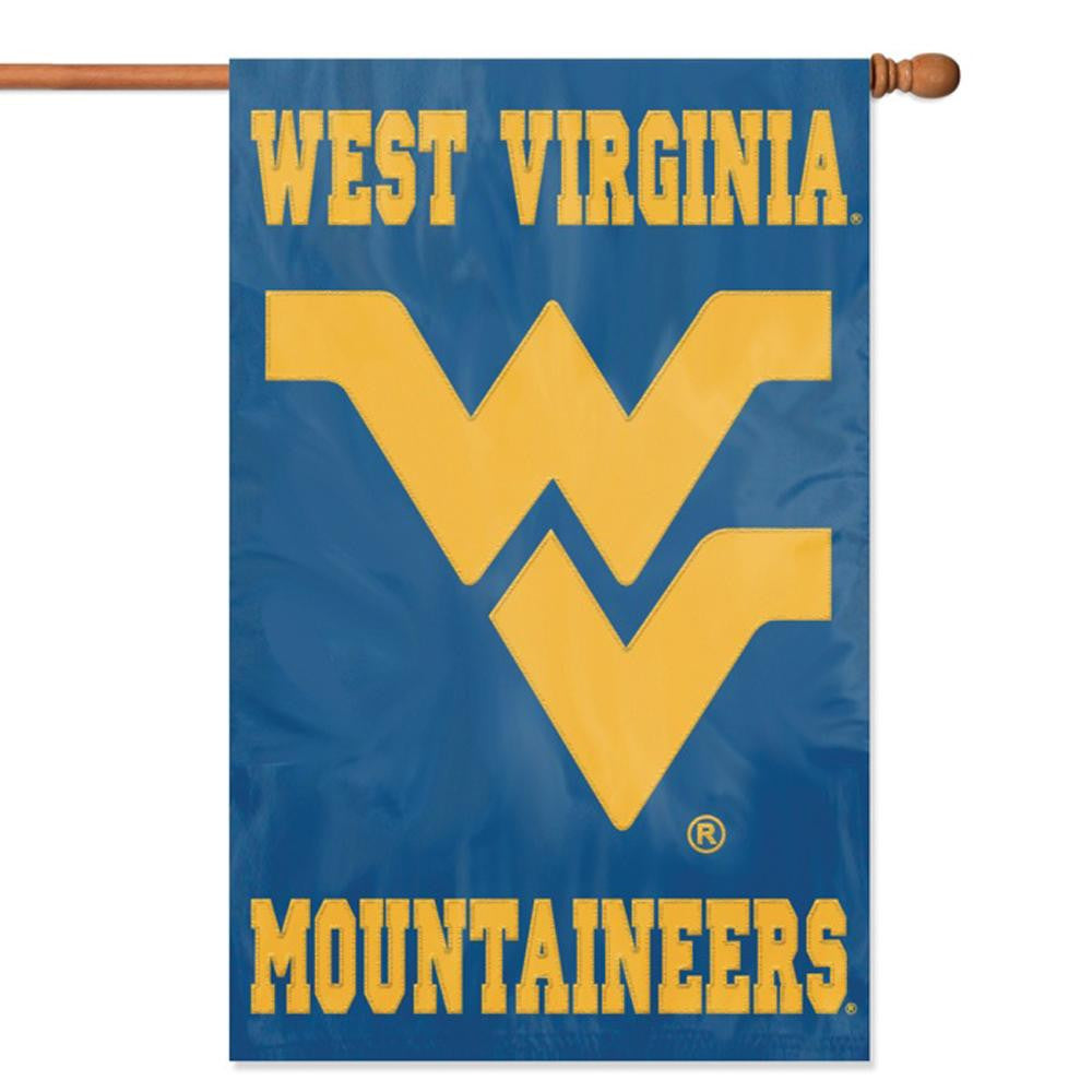 West Virginia Mountaineers NCAA Applique Banner Flag (44x28)