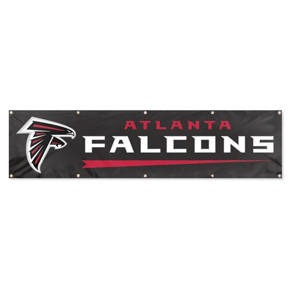Atlanta Falcons NFL Applique & Embroidered Party Banner (96x24)