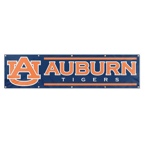 Auburn Tigers NCAA Applique & Embroidered Party Banner (96x24)