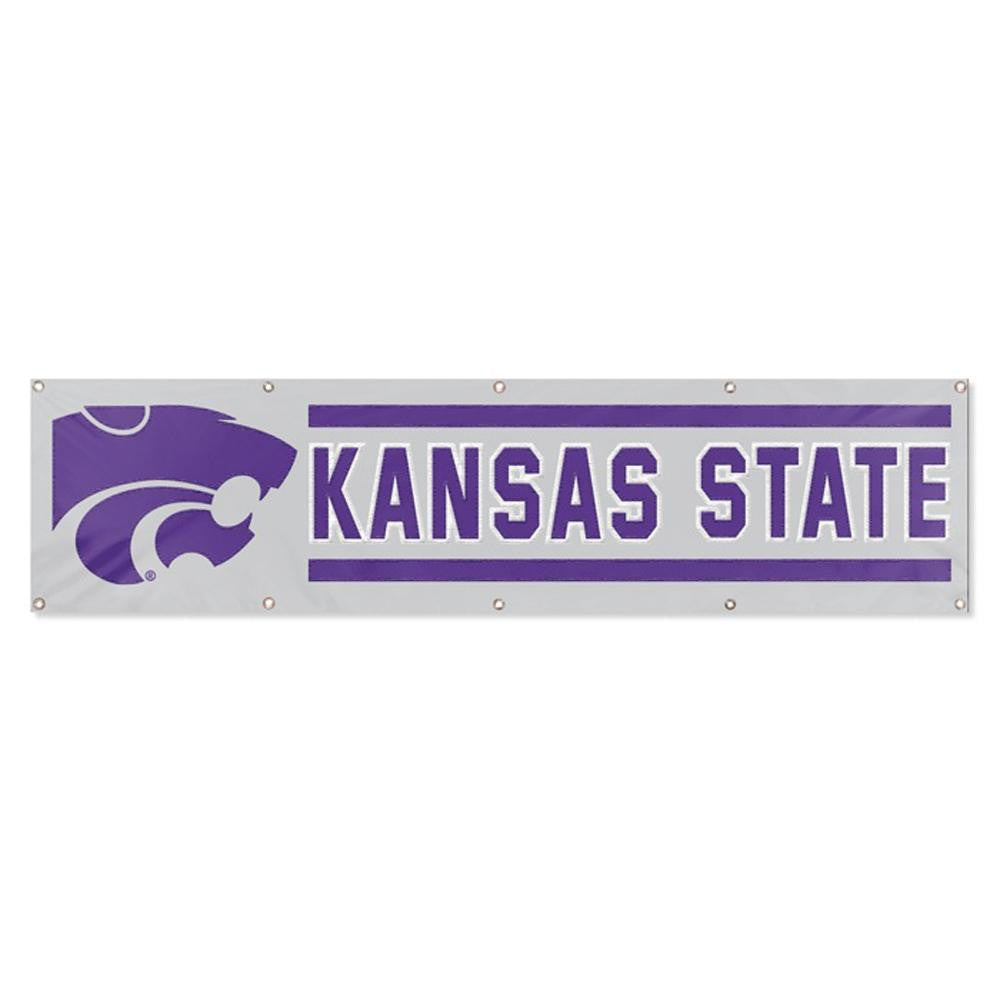 Kansas State Wildcats NCAA Applique & Embroidered Party Banner (96x24)