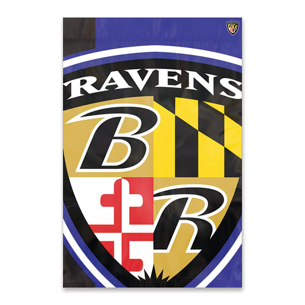 Baltimore Ravens NFL Bold Logo Banners - (2ft' x 3ft)