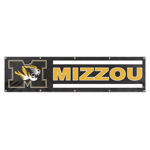 Missouri Tigers NCAA Applique & Embroidered Party Banner (96x24)