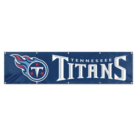 Tennessee Titans NFL Applique & Embroidered Party Banner (96x24)