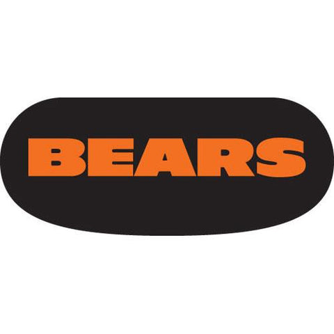 Chicago Bears NFL Eyeblack Strips (6 Each)