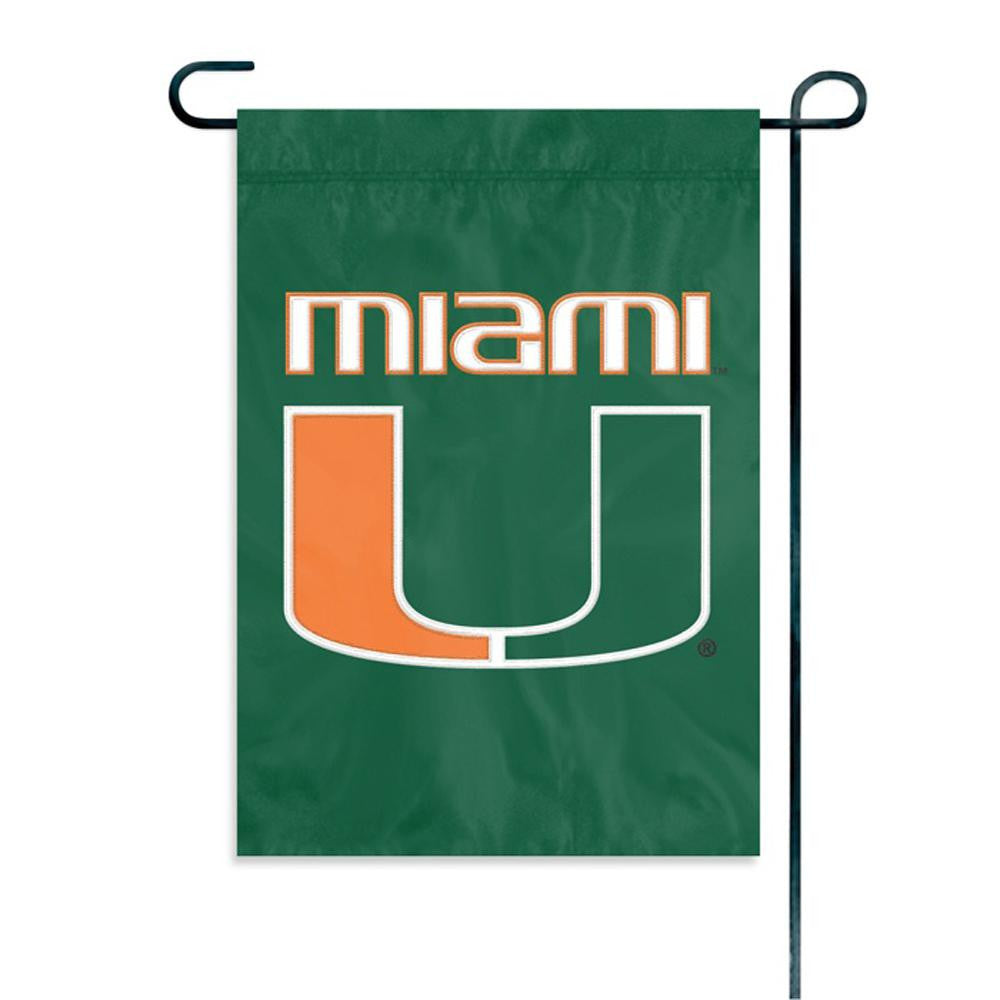 Miami Hurricanes NCAA Mini Garden or Window Flag (15x10.5)