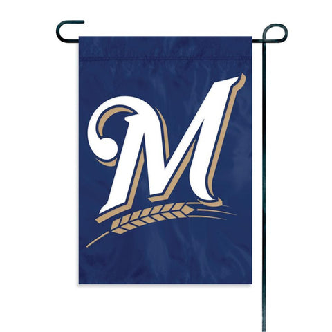 Milwaukee Brewers MLB Mini Garden or Window Flag (15x10.5)
