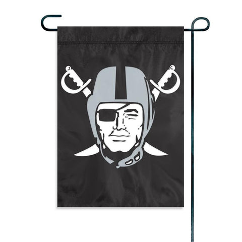 Oakland Raiders NFL Mini Garden or Window Flag (15x10.5)