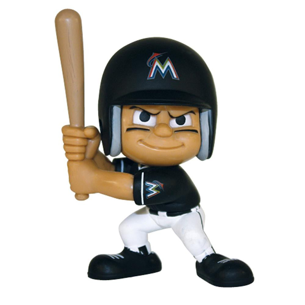 Miami Marlins MLB Lil Teammates Vinyl Batter Sports Figure (2 3-4inches Tall) (Series 3)