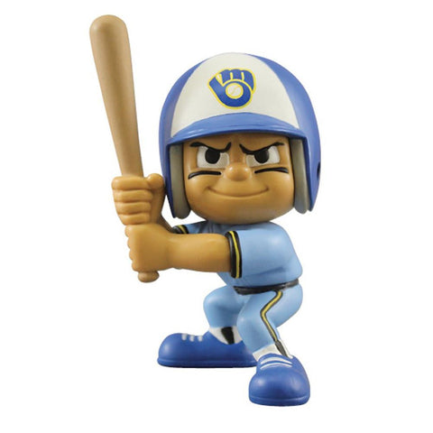 Milwaukee Brewers MLB Lil Teammates Vinyl Throwback Batter Figure (2 3-4inches Tall) (Series 2)