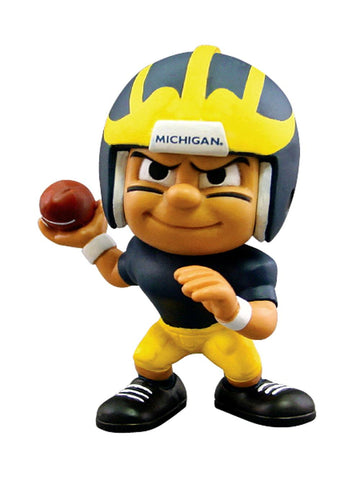 Michigan Wolverines NCAA Lil Teammates Vinyl Quarterback Sports Figure (2 3-4 Tall) (Series 2)