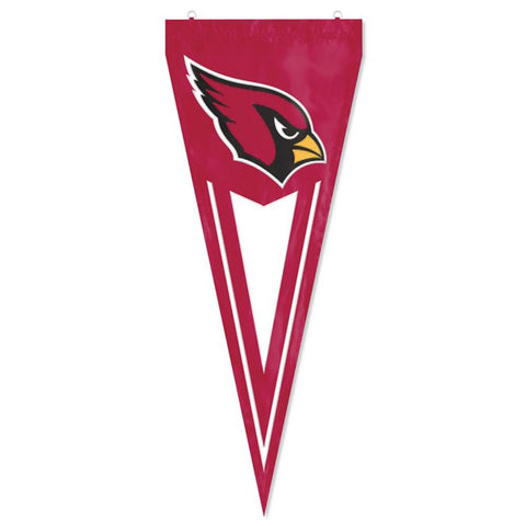 Arizona Cardinals NFL Applique & Embroidered Yard Pennant (34x14)
