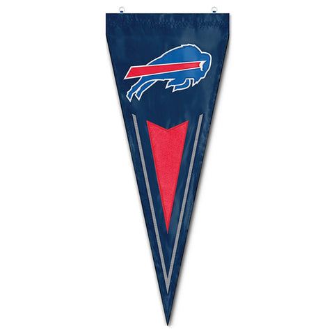 Buffalo Bills NFL Applique & Embroidered Yard Pennant (34x14)