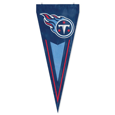 Tennessee Titans NFL Applique & Embroidered Yard Pennant (34x14)