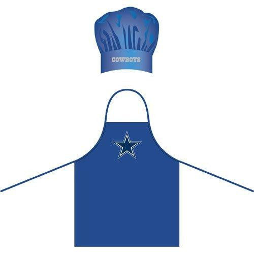 Dallas Cowboys NFL Barbeque Apron and Chef's Hat