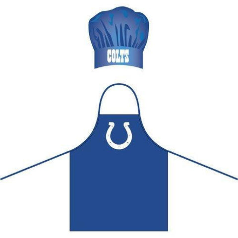 Indianapolis Colts NFL Barbeque Apron and Chef's Hat