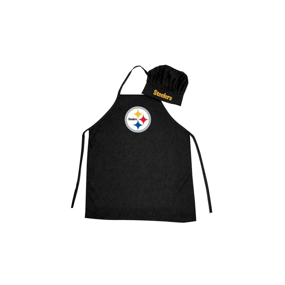 Pittsburgh Steelers NFL Barbeque Apron and Chef's Hat