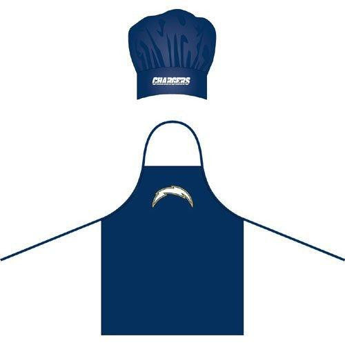 San Diego Chargers NFL Barbeque Apron and Chef's Hat