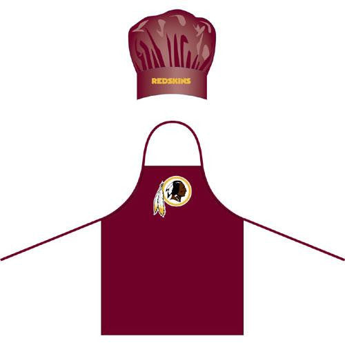 Washington Redskins NFL Barbeque Apron and Chef's Hat