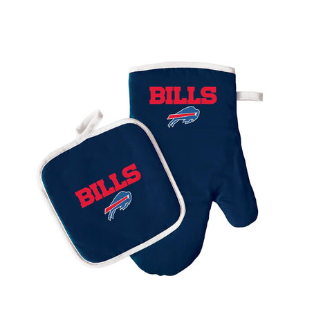 Buffalo Bills NFL Oven Mitt and Pot Holder Set