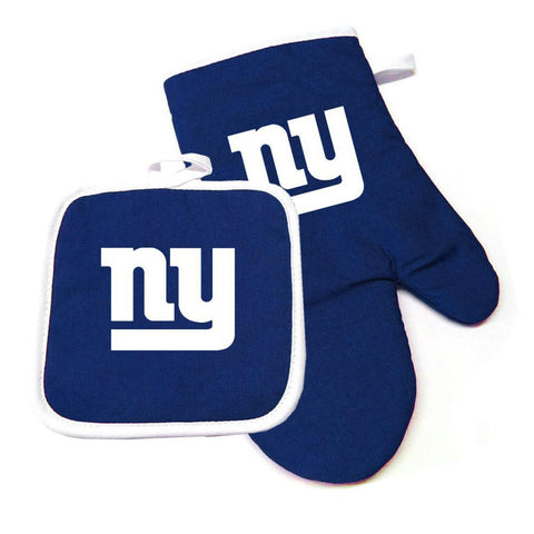New York Giants NFL Oven Mitt and Pot Holder Set