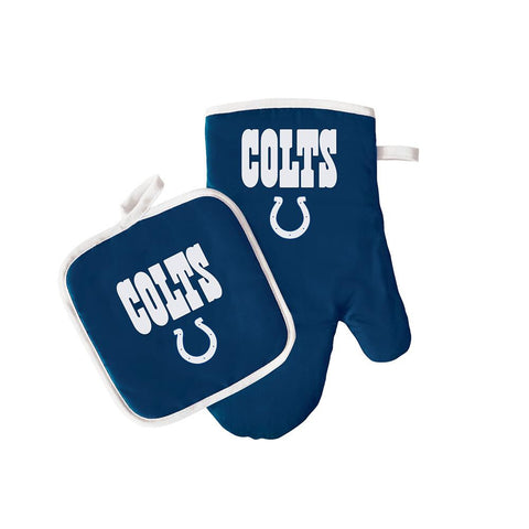 Indianapolis Colts NFL Oven Mitt and Pot Holder Set
