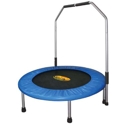 40 Mini trampoline w Handrail