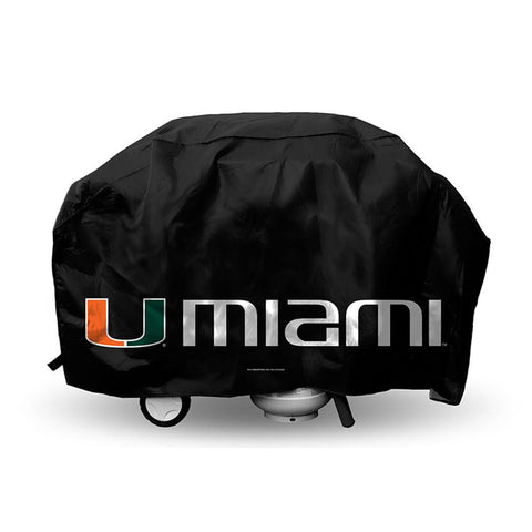 Miami Hurricanes NCAA Economy Barbeque Grill Cover