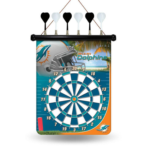 Miami Dolphins NFL Magnetic Dart Board