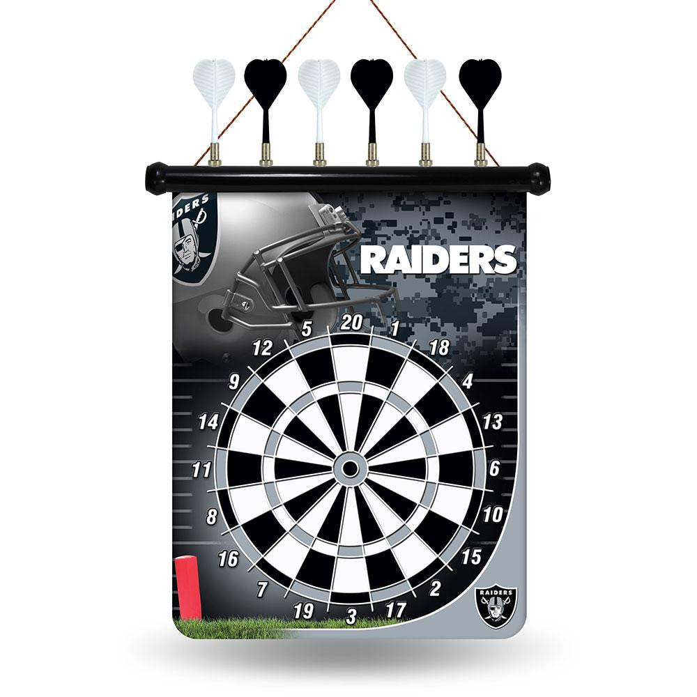 Oakland Raiders NFL Magnetic Dart Board