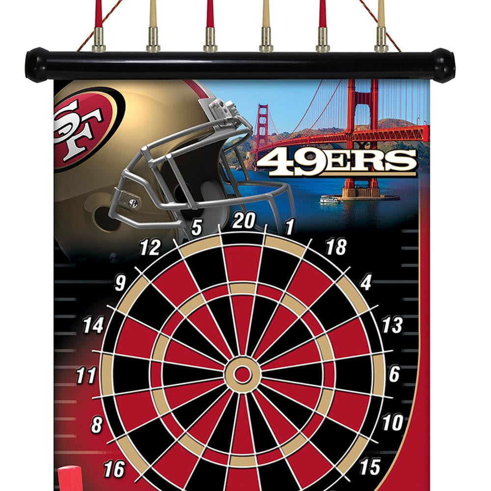 San Francisco 49ers NFL Magnetic Dart Board