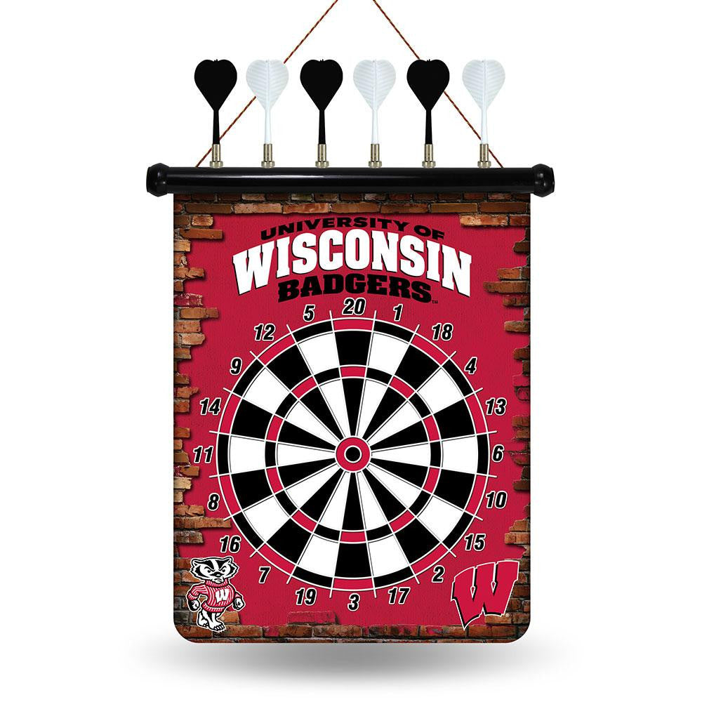 Wisconsin Badgers NCAA Magnetic Dart Board