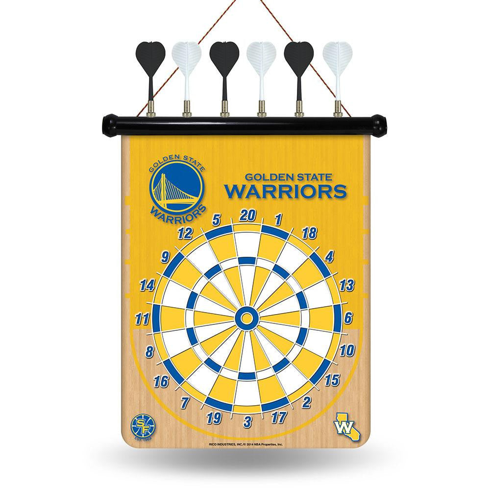 Golden State Warriors NBA Magnetic Dart Board