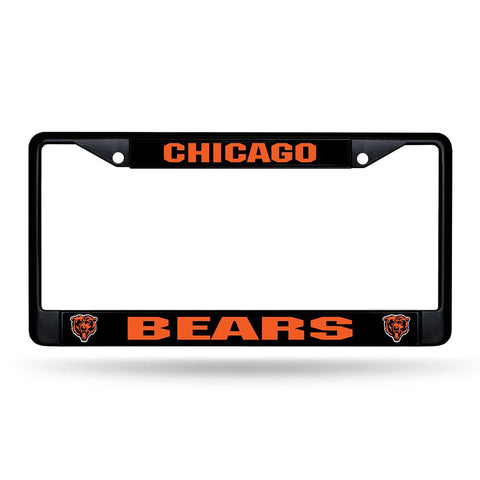 Chicago Bears NFL Black (Metal) Lincense Plate Frame