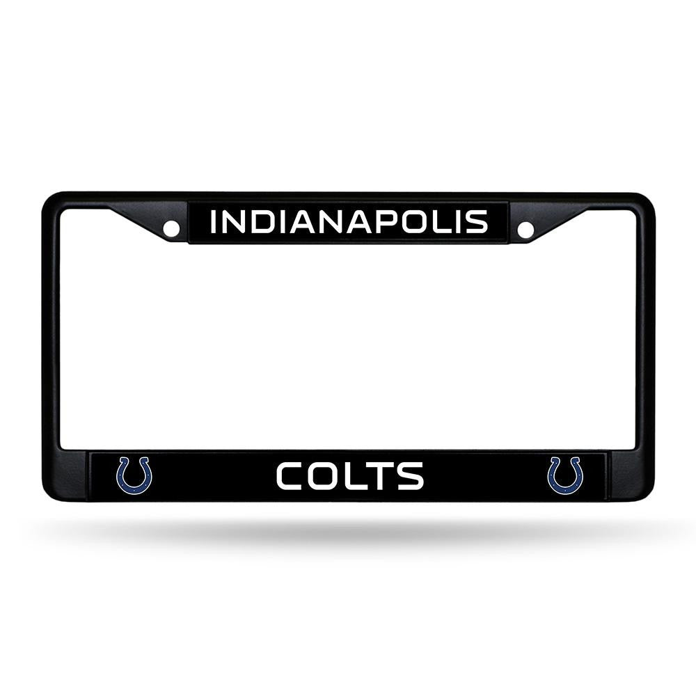 Indianapolis Colts NFL Black License Plate Frame