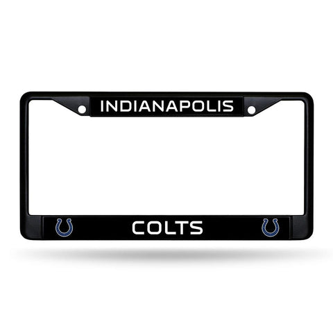 Indianapolis Colts NFL Black License Plate Frame