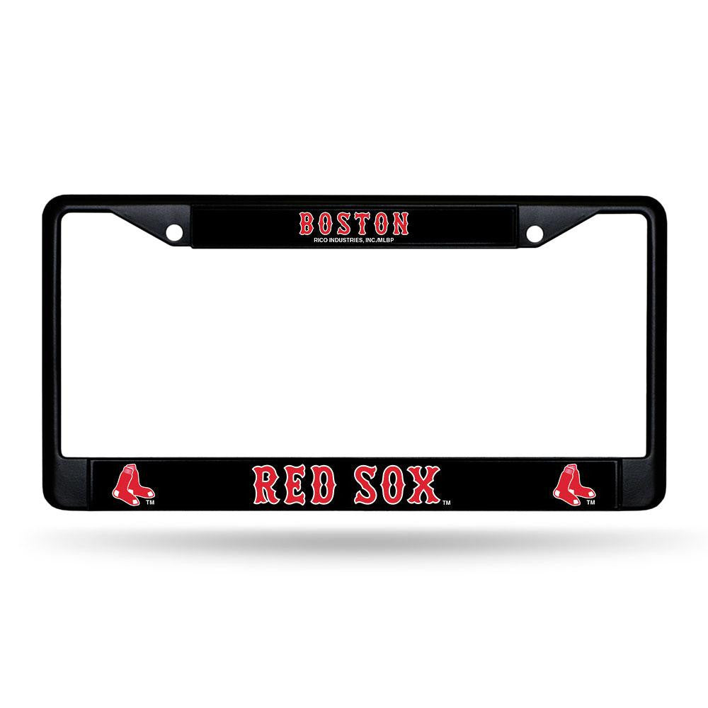 Boston Red Sox MLB Black (Metal) Lincense Plate Frame
