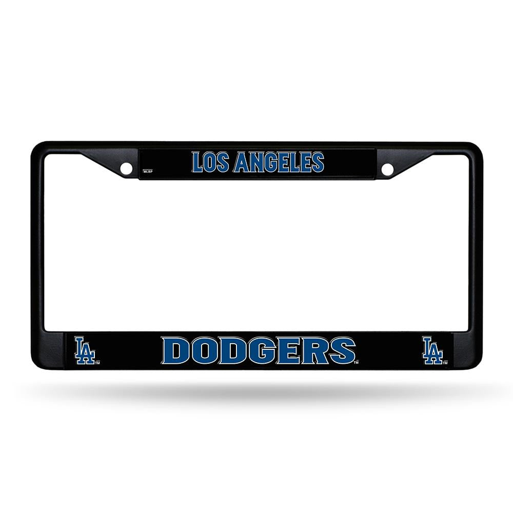 Los Angeles Dodgers MLB Black License Plate Frame